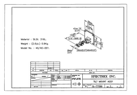 Thumbnail of document Tiltmount installation drawing 2509